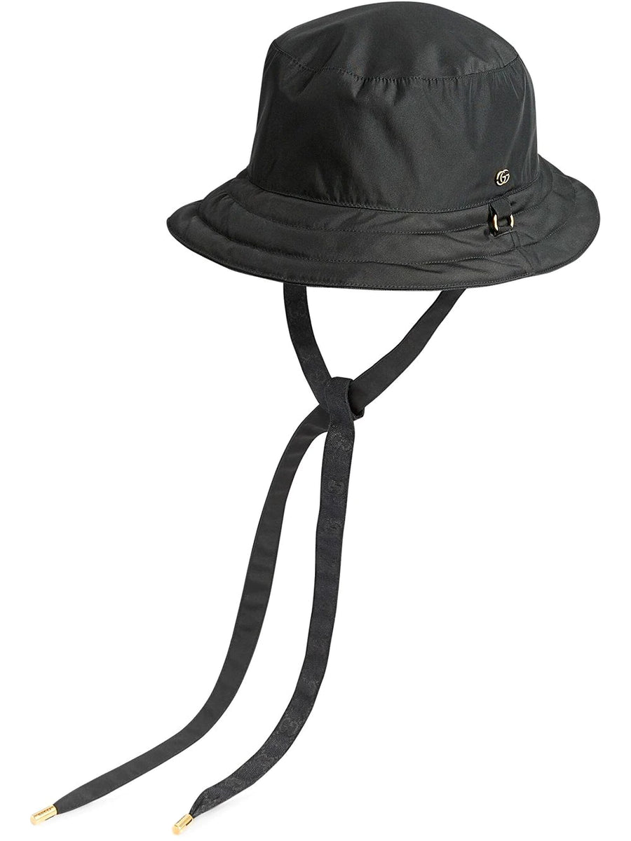 Black gucci bucket hat hotsell