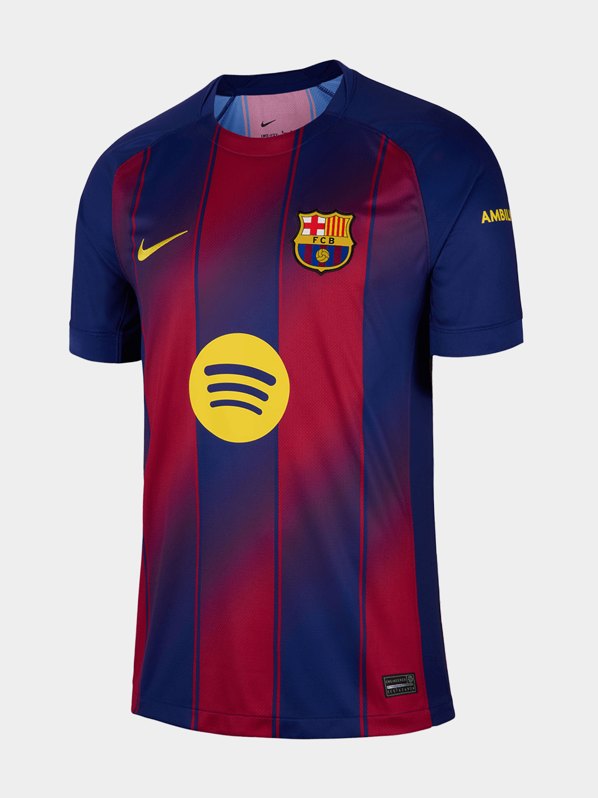 Nike Mens Barcelona Home 25/26 Blue/Red Stadium Jersey