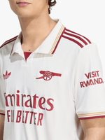 Load image into Gallery viewer, adidas Mens Arsenal 3rd 25/26 White/Red Stadium Jersey
