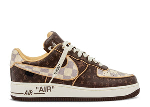 LOUIS VUITTON X AIR FORCE 1 LOW 'MONOGRAM DAMIER' PILOT CASE