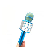 Load image into Gallery viewer, Wireless blue tooth karaoke microphone - Blue
