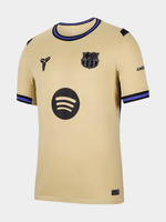 Load image into Gallery viewer, Nike Mens Barcelona Away 25/26 Gold/Purple/Black Stadium Jersey
