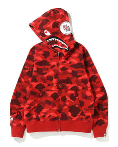 Red Bape full zip Hoodie