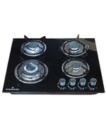 Load image into Gallery viewer, Modern Kitchen Digimark Glass Top Gas Stove - 4 Burner New 51x59cm

