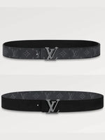 Load image into Gallery viewer, LV Initiales 35mm Reversible Belt Black (one size fit all )
