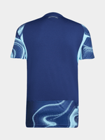 Load image into Gallery viewer, adidas Mens Ajax Away 25/26 Blue/Beige Stadium Jersey
