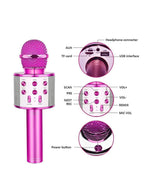 Load image into Gallery viewer, Wireless blue tooth karaoke microphone - Pink
