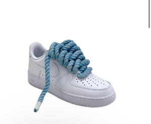 AIR FORCE 1 ROPE LACE SKY BLUE