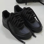 Load image into Gallery viewer, Air Force 1 Black “Rope Laces”
