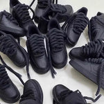 Load image into Gallery viewer, Air Force 1 Black “Rope Laces”
