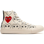 Load image into Gallery viewer, Chuck 70 Play All Over Hearts High - White
