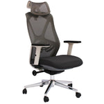 Load image into Gallery viewer, Bistro Office Chair, Grey / white Colour
