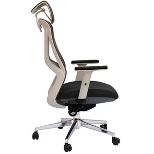 Bistro Office Chair, Grey / white Colour