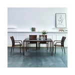 Load image into Gallery viewer, Patio / Balcony / Outdoor / Garden Set - Four Seater - Brown Colour
