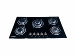 Load image into Gallery viewer, Aruif Built-In Tempered Glass Countertop 5 Burner Gas Hob 880mmx510mm
