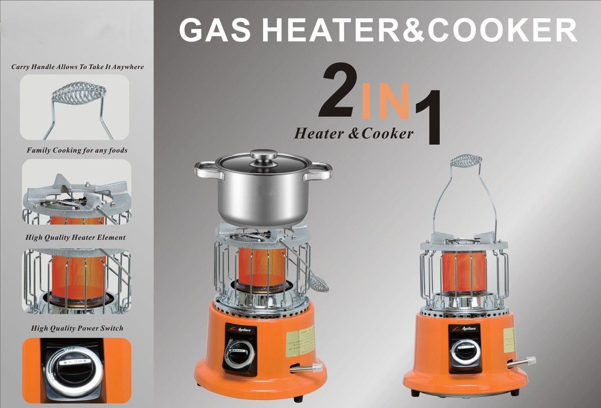Portable Gas Heater and Cooker
