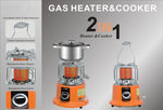 Load image into Gallery viewer, Portable Gas Heater and Cooker
