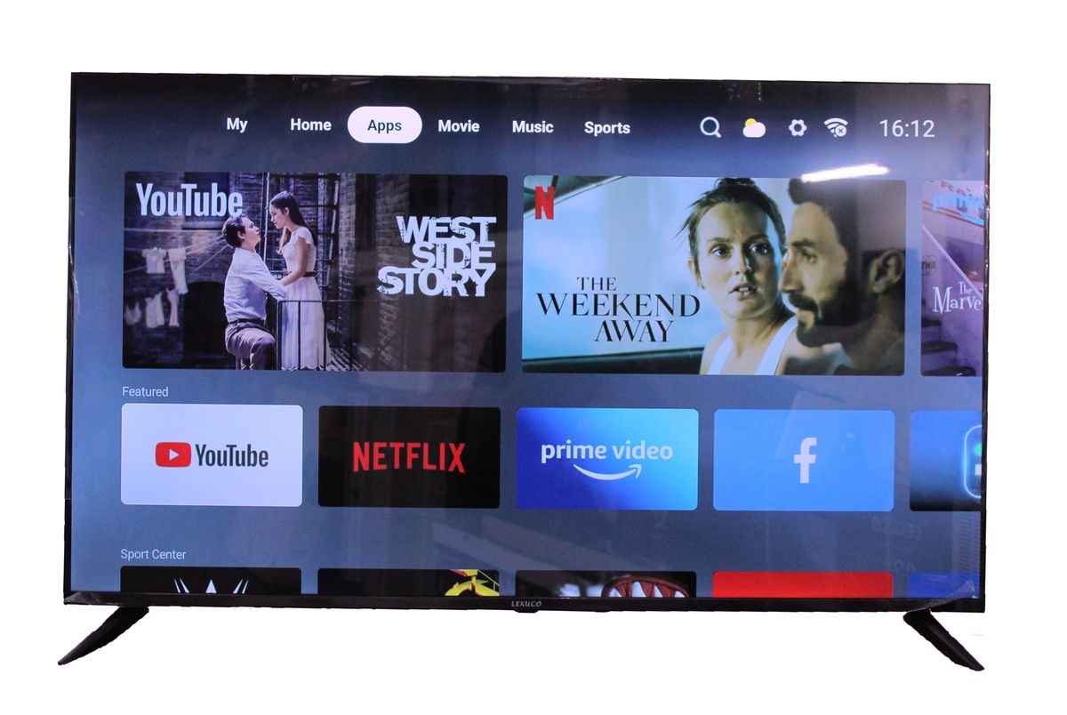 55'' Lexuco Smart Tv Lexuco 55'' full hd, led frameless smart tv. NB T ...