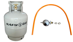 Gas cylinder 9Kg & Regulator & Hose Pipe