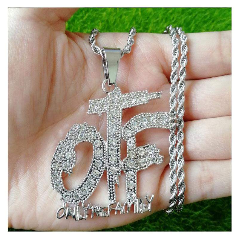 OFT Only The Family Necklace in zirconia jewels-0000Art-