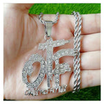 Load image into Gallery viewer, OFT Only The Family Necklace in zirconia jewels-0000Art-
