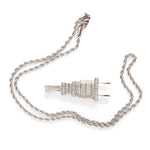 Load image into Gallery viewer, Iced Out Plug Necklace-0000Art-
