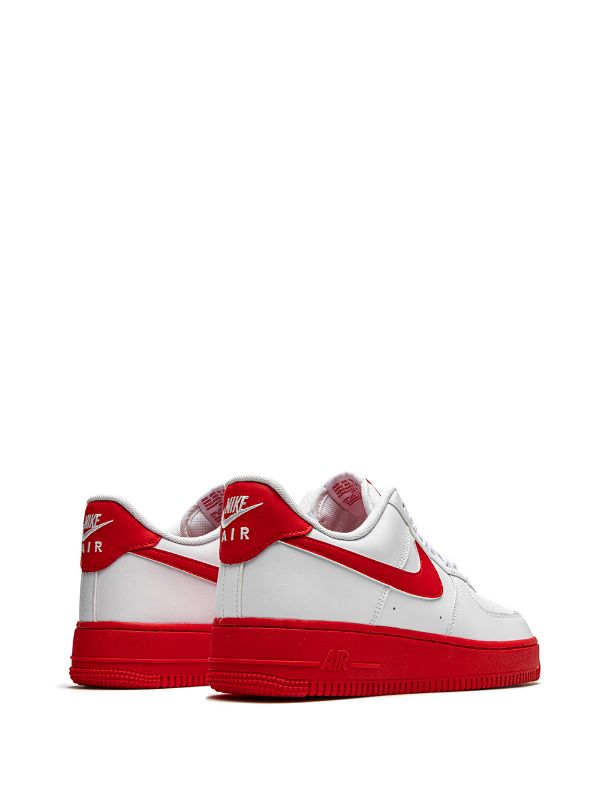 Nike Sneaker Air Force Brick Red Nike Air Force Low La Familia