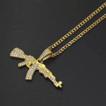 Load image into Gallery viewer, ICE AK47 NECKLACE - 0000Art
