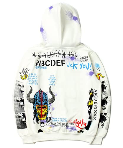 Vlone graffiti hoodie real sale