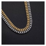 Load image into Gallery viewer, Stainless Steel Gold Cuban Link Necklace
