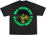 Load image into Gallery viewer, Young boy NBA X VLONE Cross road T-shirt
