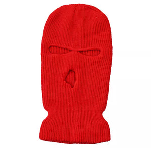 Red Ski Mask