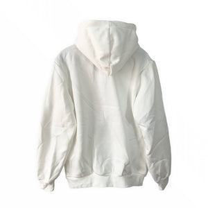 Play Comme des Garçons family white hoodie