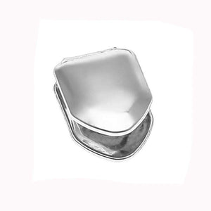Single Silver Grill - 0000Art
