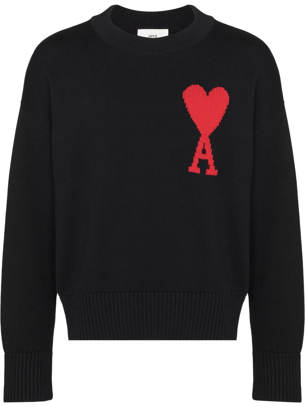 Ami Paris De Coeur crew-neck jumper