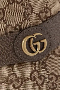 Gucci Reversible Brown Canvas GG Bucket Hat – 0000Art