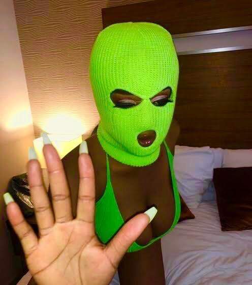 Lumo Green Ski Mask-0000Art-